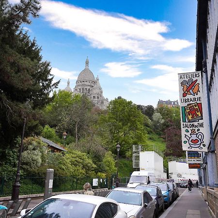 Charmant Appartement A Montmartre-Sacre Coeur Paris Luaran gambar