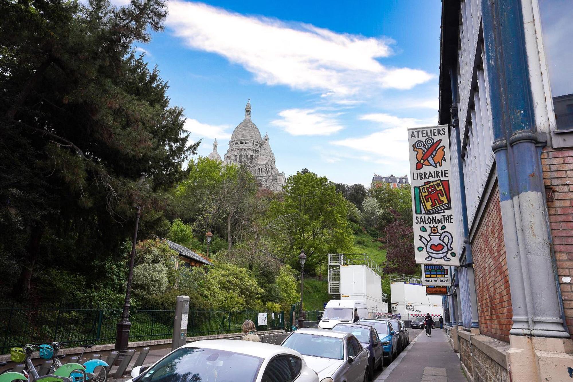 Charmant Appartement A Montmartre-Sacre Coeur Paris Luaran gambar